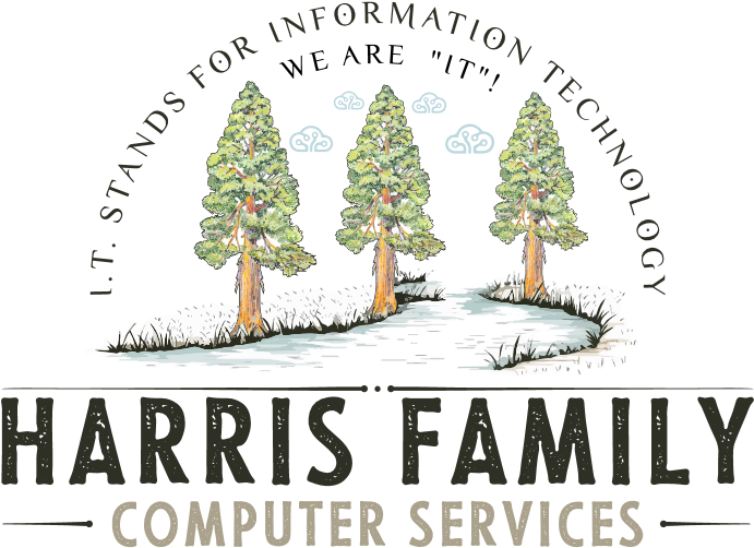 Harris Family Computer Services Logo